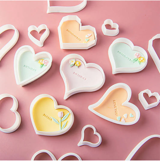 Heart Cookie Cutter Mold Biscuit Cutter